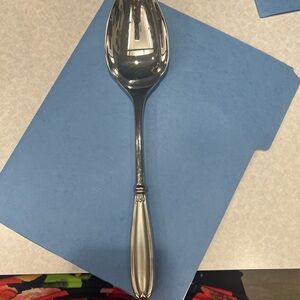 Princess House Serving Spoon 12” stainless steel Barrington pattern